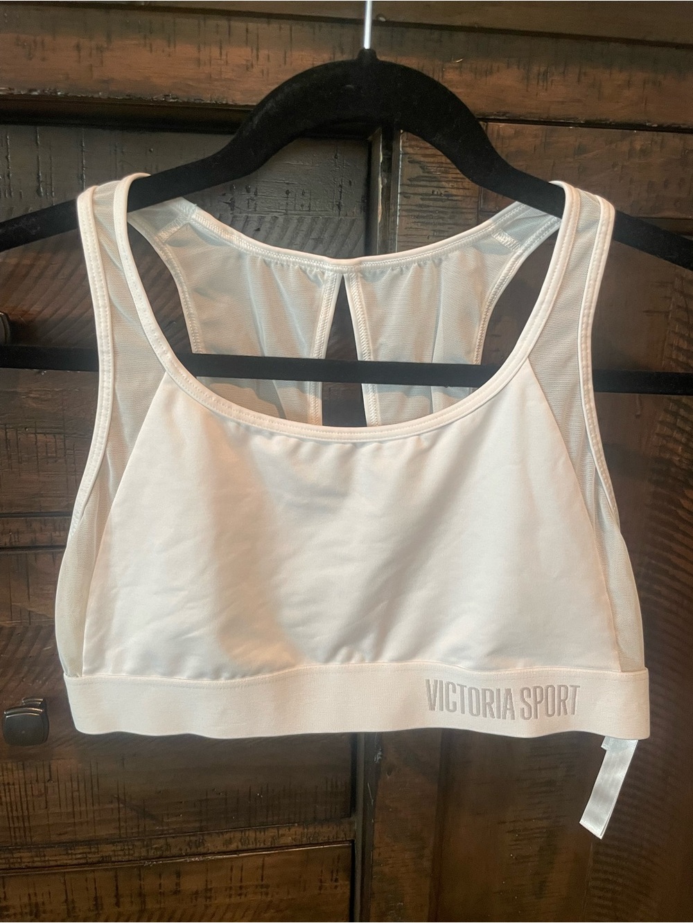 Victoria's Secret Light Cream Sports Bra - Victoria Sport